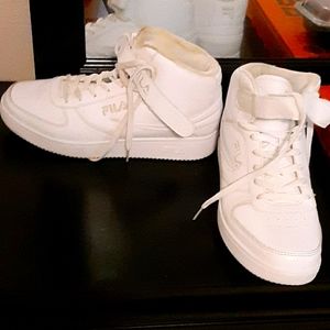 White FILA Shoes